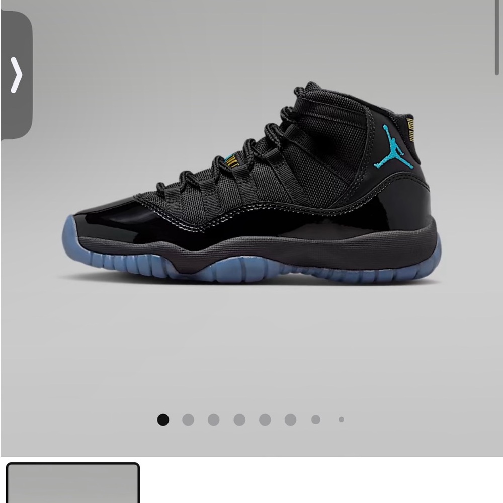 Black and Blue High-Top Sneakers
